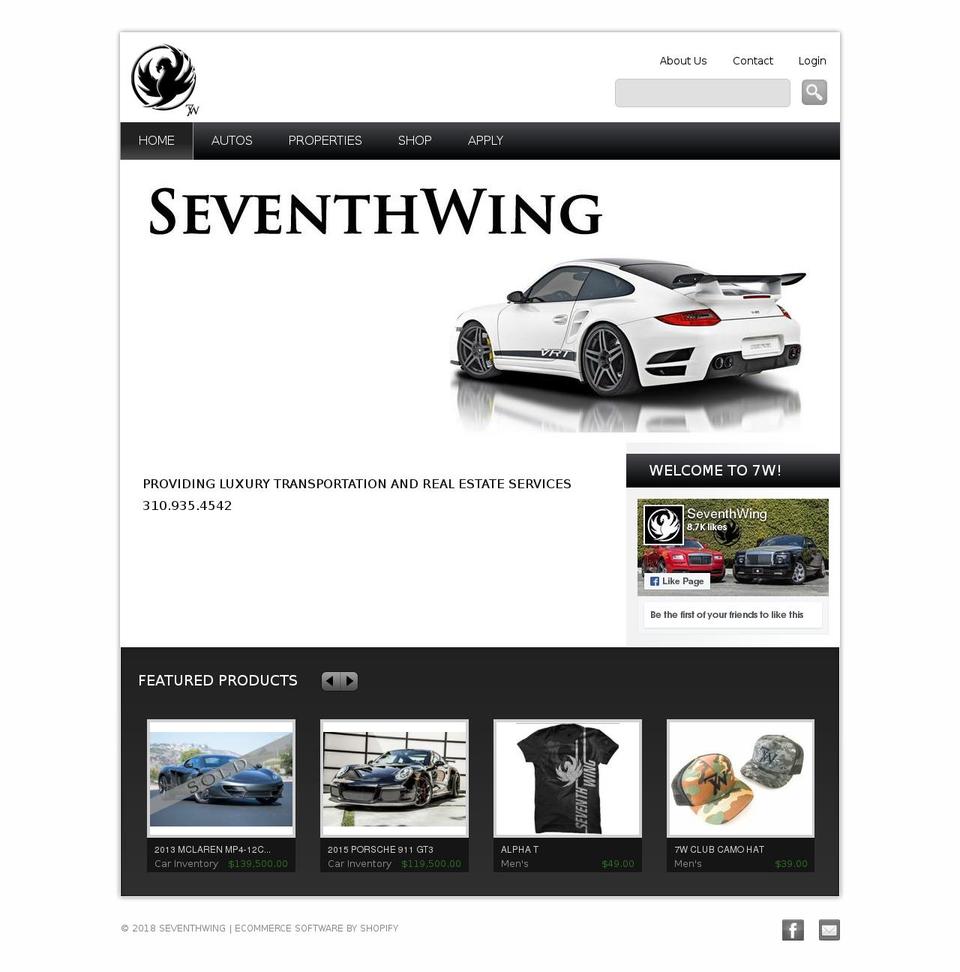 7wproperties.com — Shopify storefront screenshot