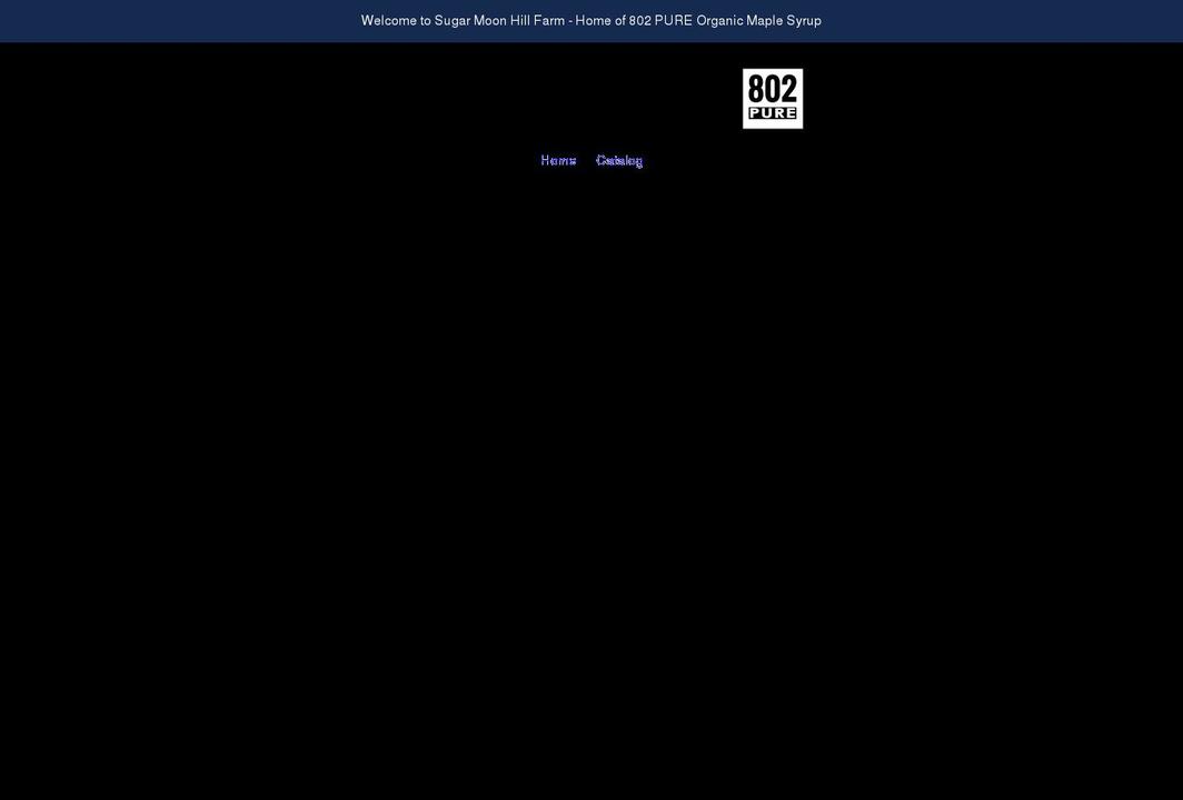 802pure.com shopify website screenshot