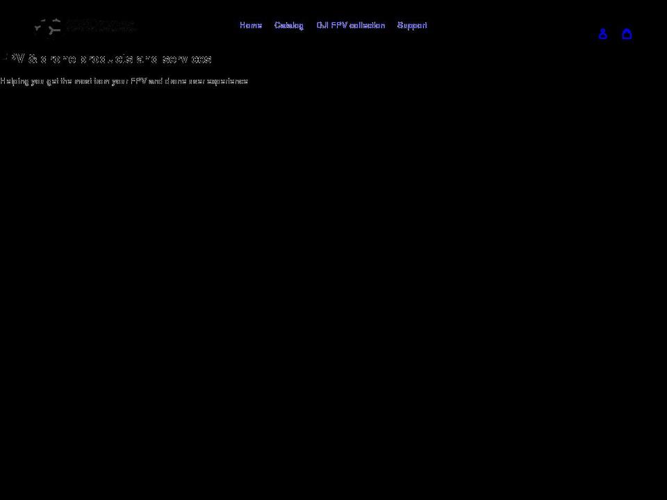 808drones.com shopify website screenshot