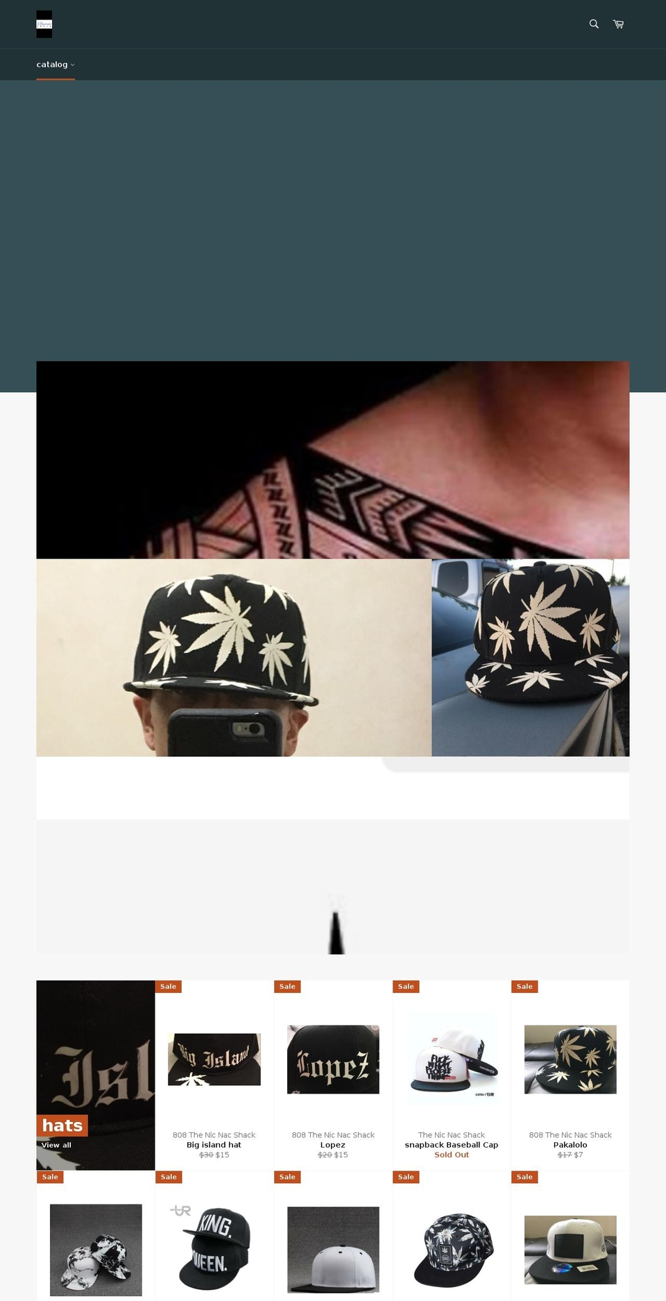 808lopez55.com — Shopify storefront screenshot