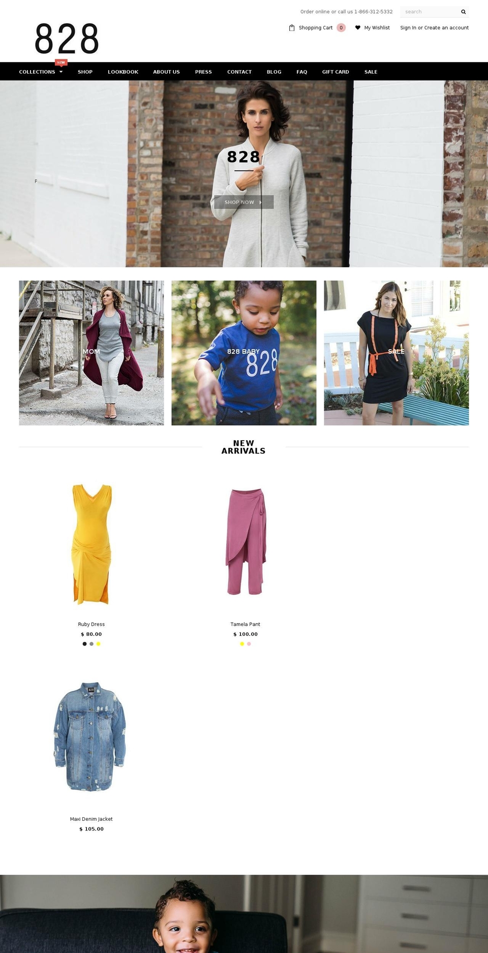 828Clothing Shopify theme site example 828fit.com