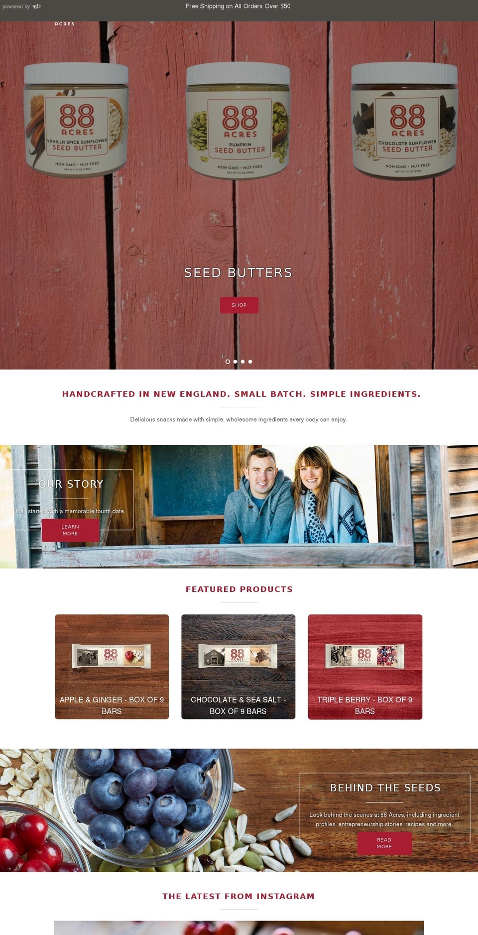 OPT -- acres-May Shopify theme site example 88-acres.com