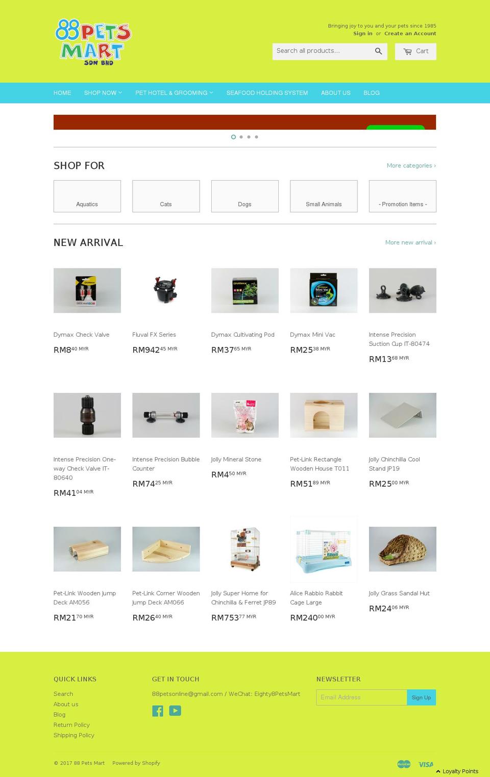 88petsmart.com shopify website screenshot