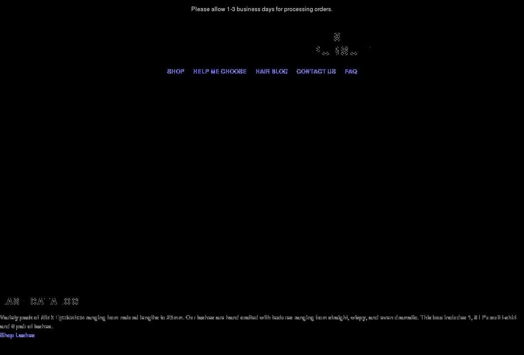 8ipursuit.com shopify website screenshot