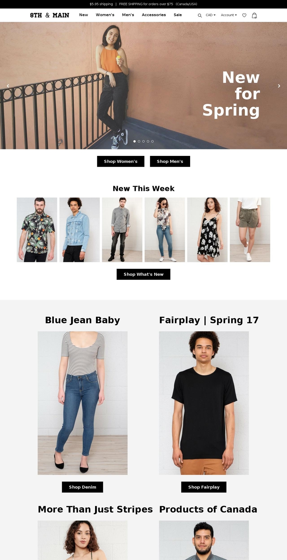 8main.ca shopify website screenshot