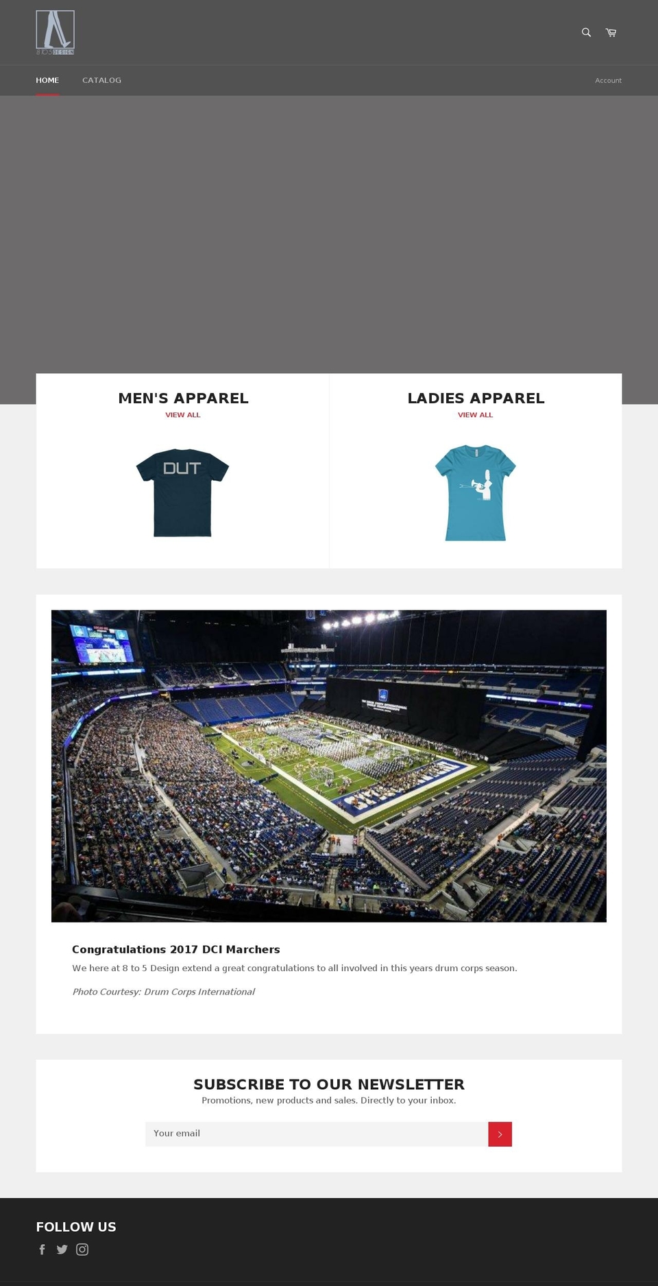 8to5design.com — Shopify storefront screenshot