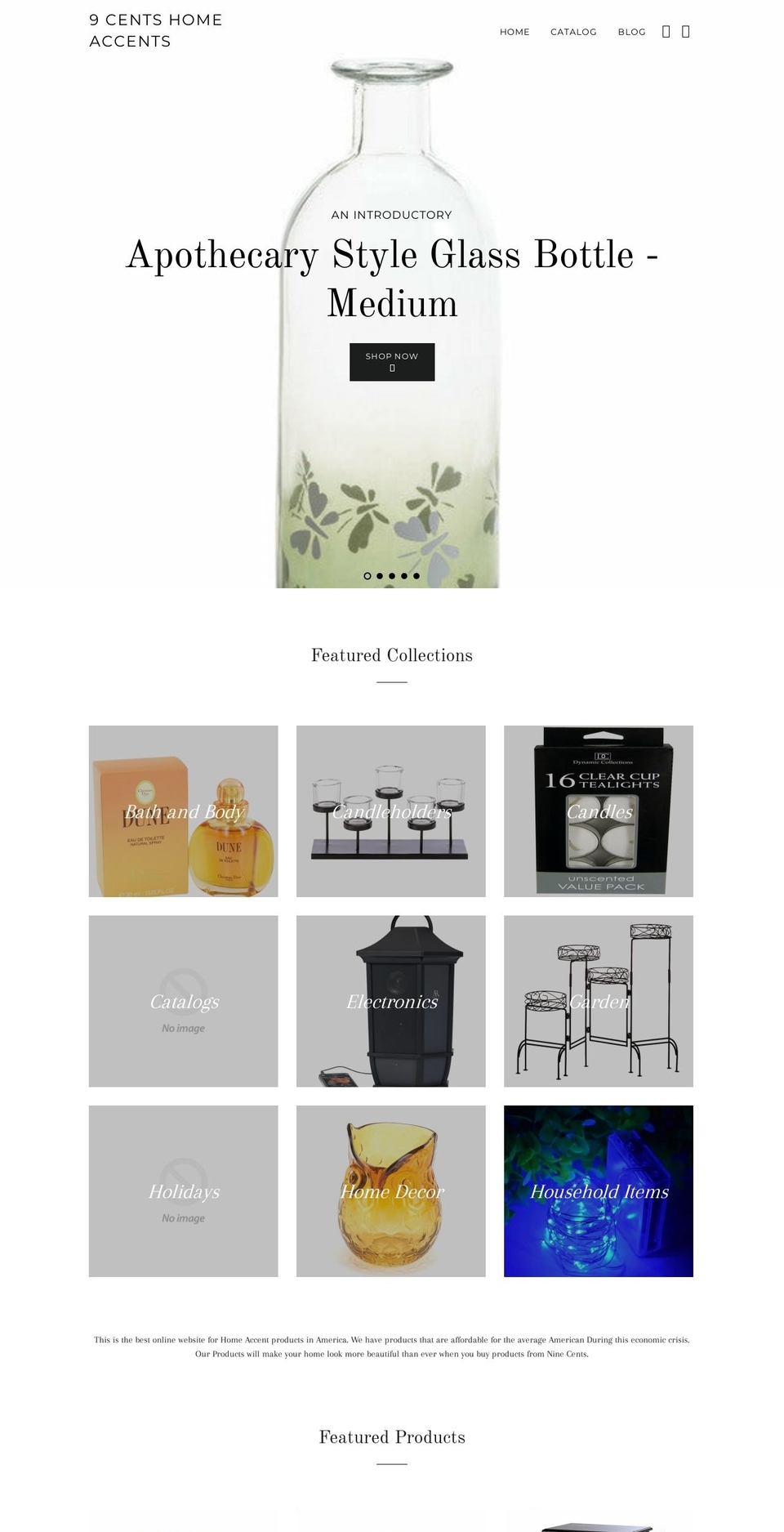 9-cents.myshopify.com shopify website screenshot