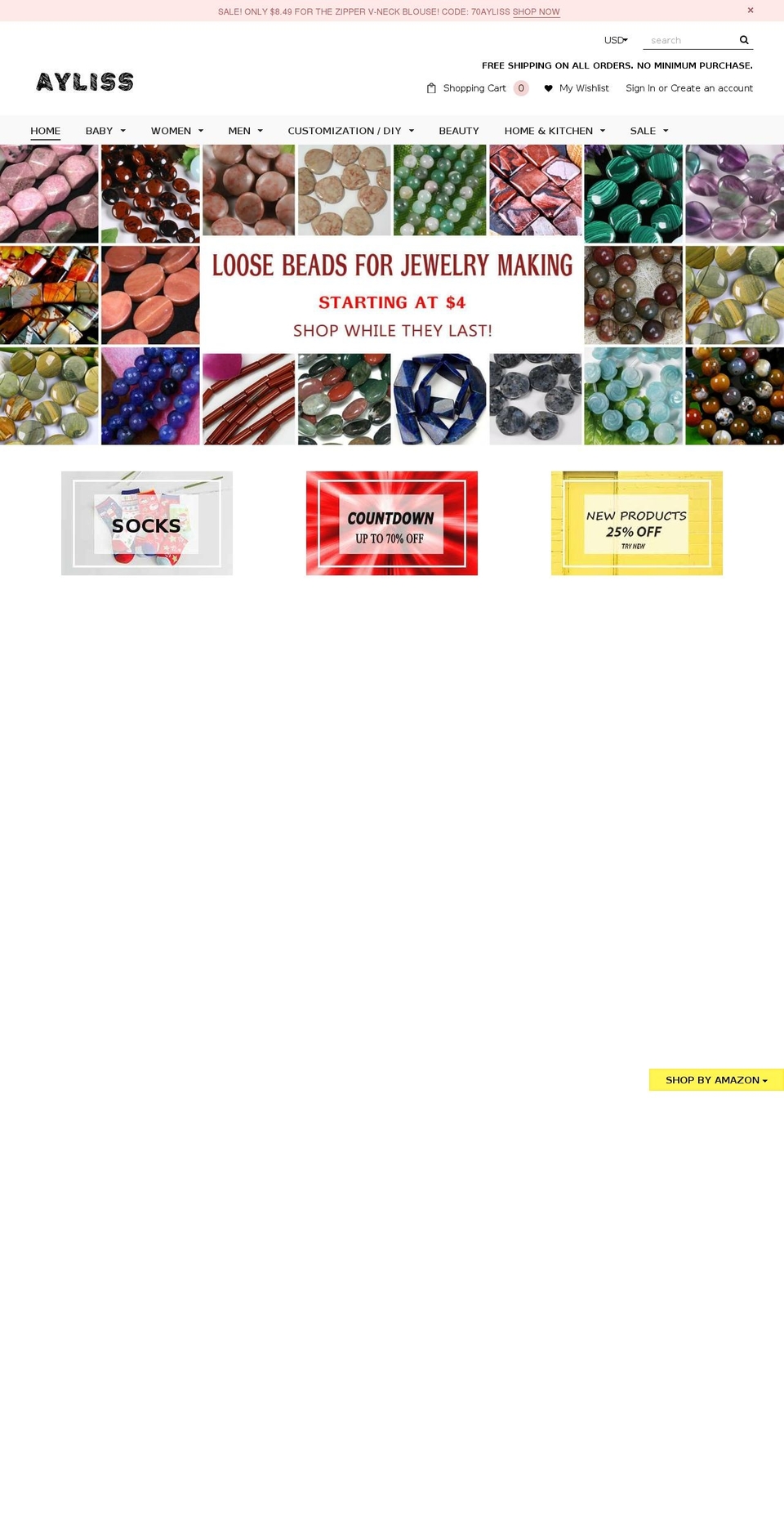 900jewelry.com — Shopify storefront screenshot