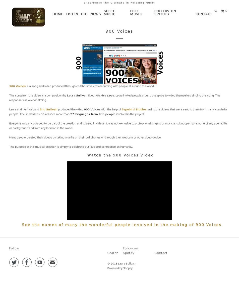 900voices.com — Shopify storefront screenshot