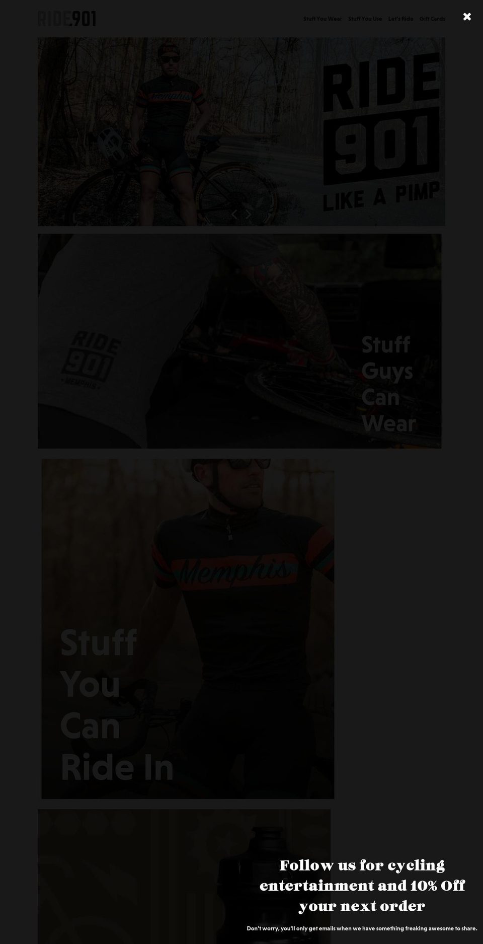 901.bike shopify website screenshot