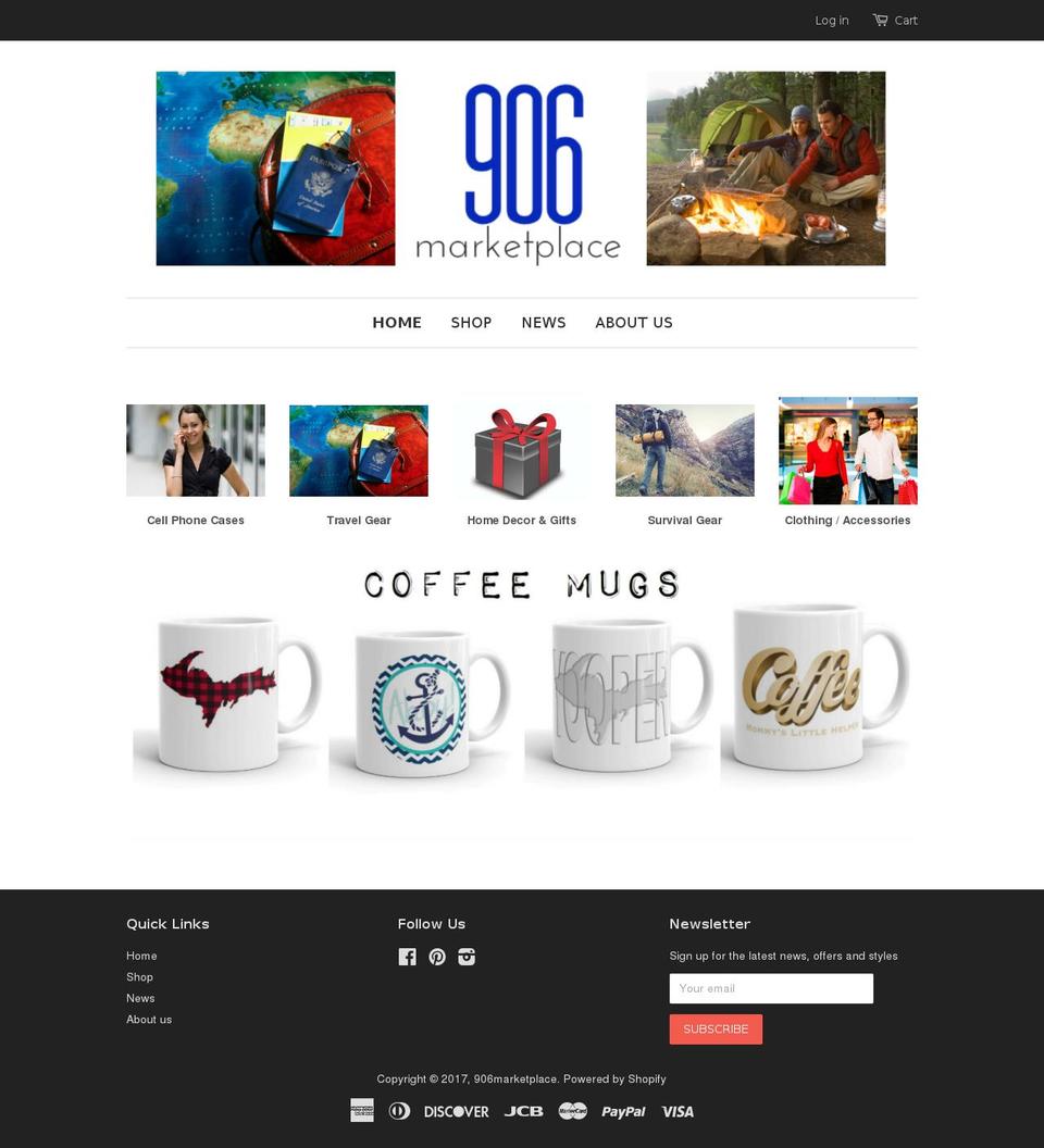 906marketplace.com shopify website screenshot