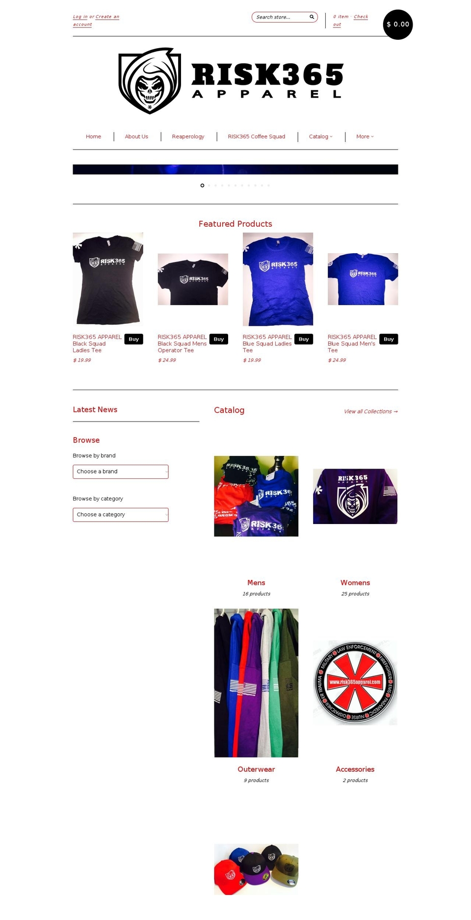 911forces.com shopify website screenshot