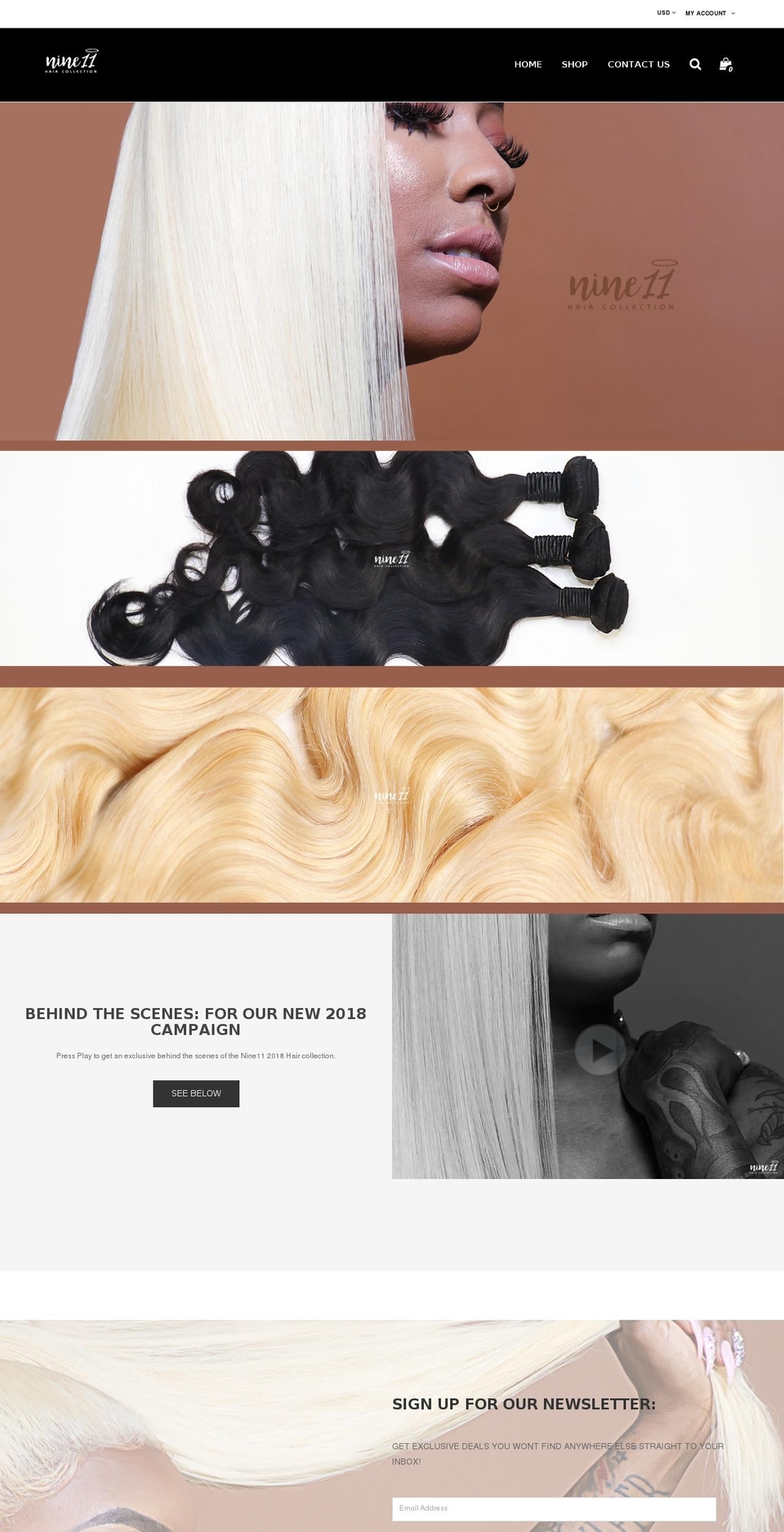 domino-v1-4 Shopify theme site example 911haircollection.com