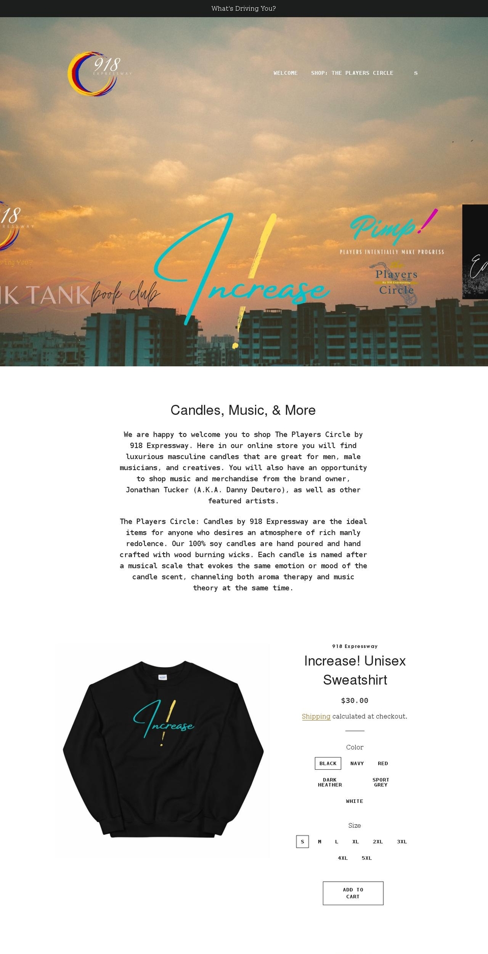 918expressway.com shopify website screenshot