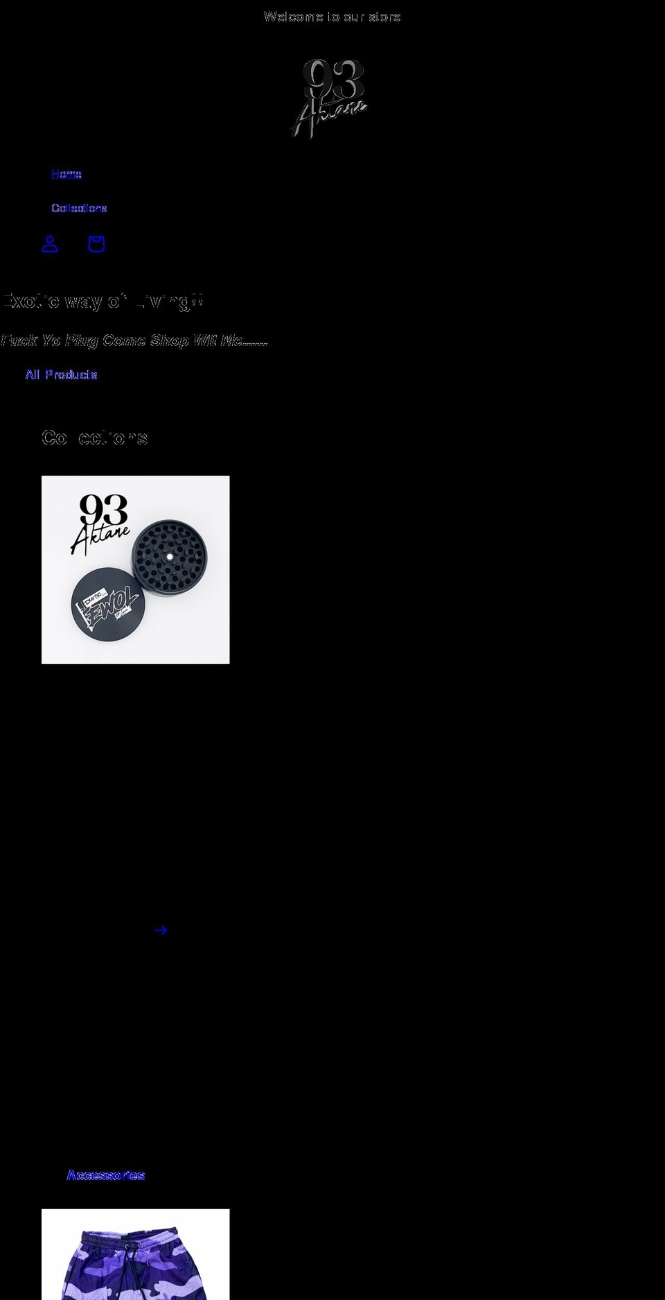 93aktane.com shopify website screenshot