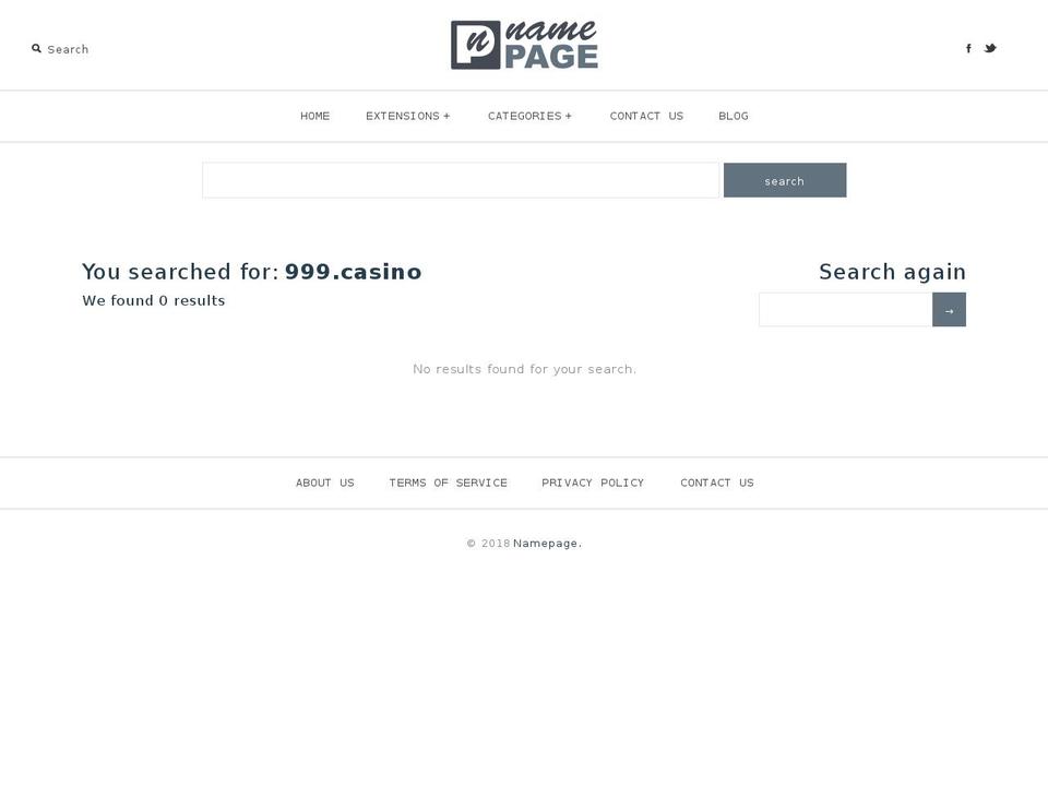 999.casino shopify website screenshot