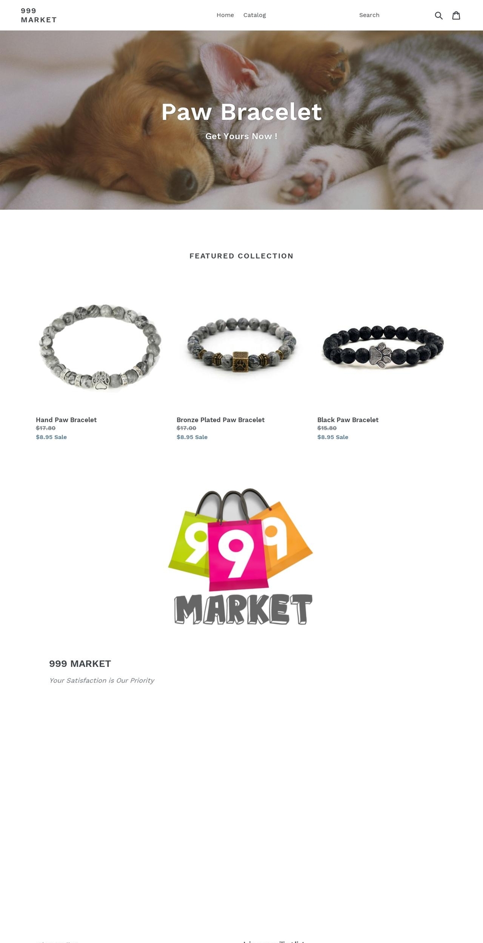 999market.com — Shopify storefront screenshot
