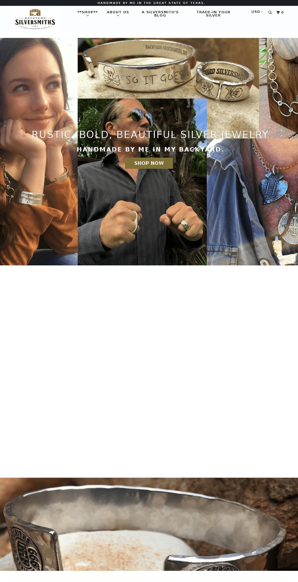 999silverring.com shopify website screenshot