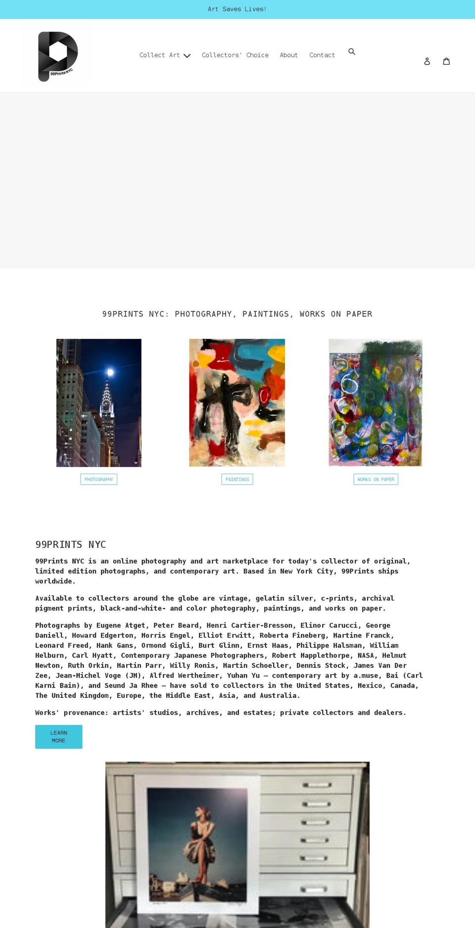 99printsnyc.com shopify website screenshot