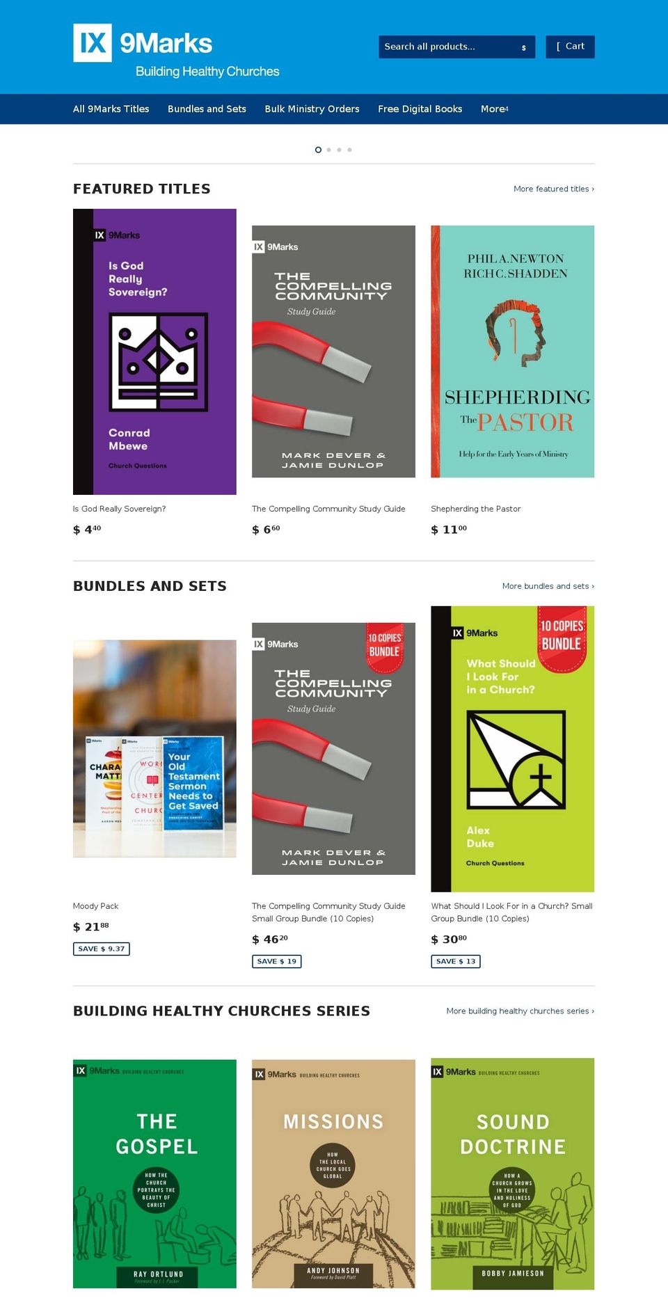 9marks.myshopify.com shopify website screenshot