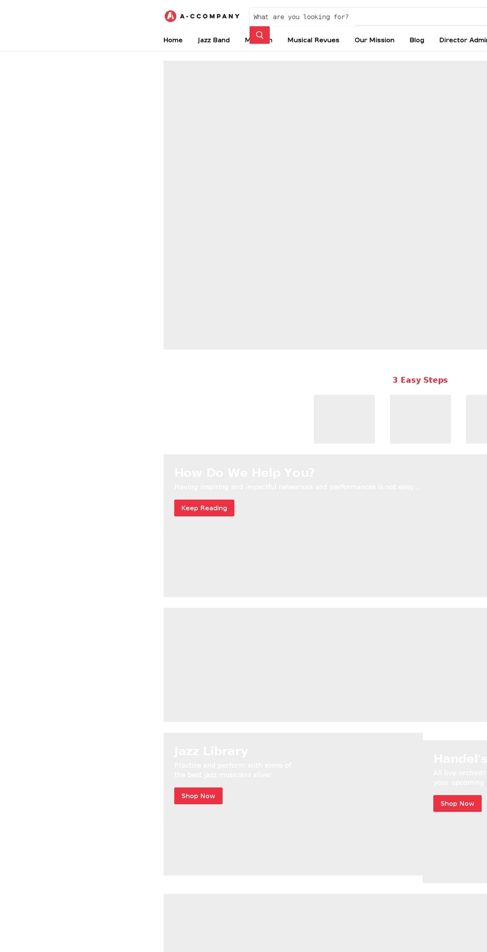 a-ccompany.com — Shopify storefront screenshot