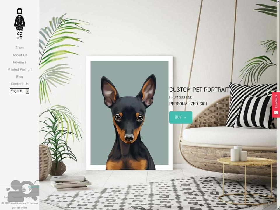 a-men.ca shopify website screenshot