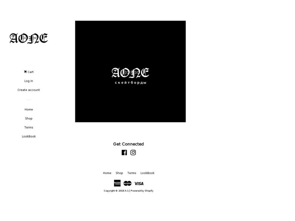 a-one.store shopify website screenshot