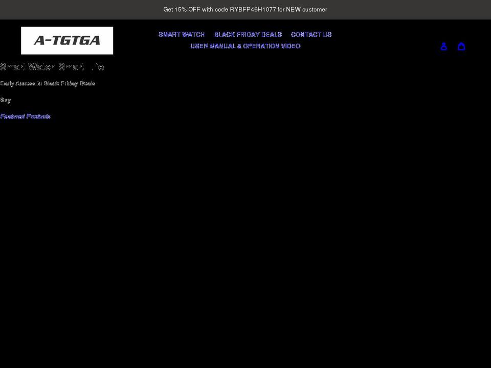 a-tgtga.net shopify website screenshot