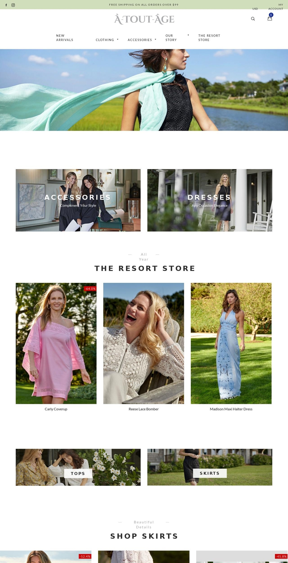 a-tout-age.com — Shopify storefront screenshot