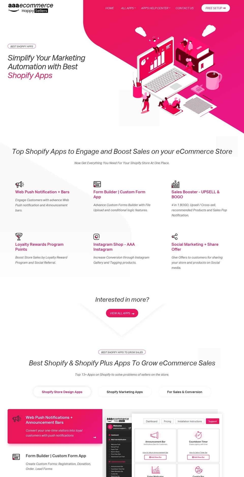 aaaecommerce.com — Shopify storefront screenshot