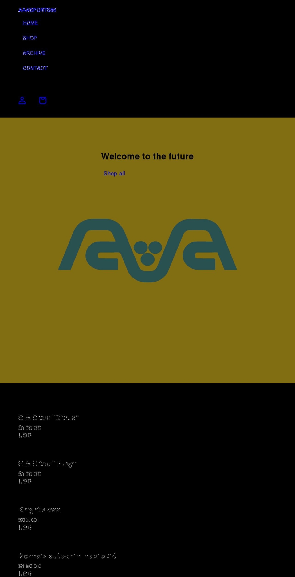 aaasports56.com shopify website screenshot