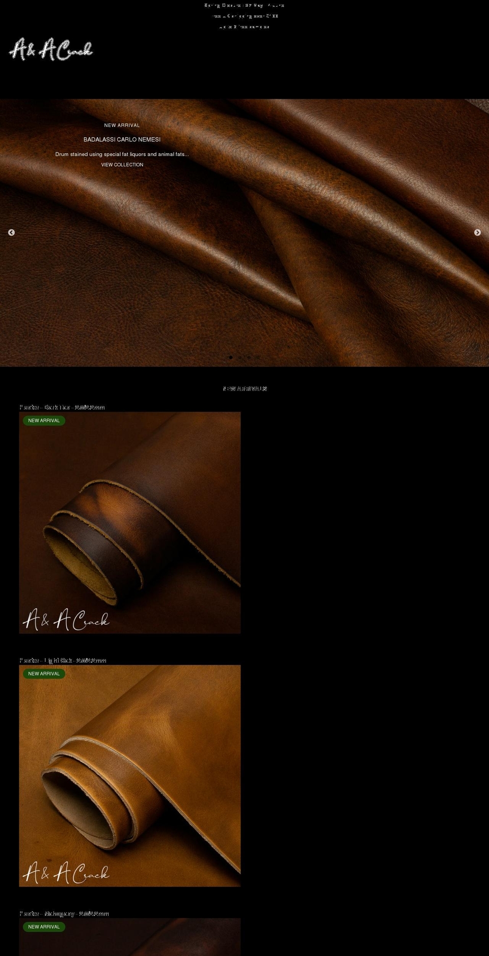 aacrack.com shopify website screenshot