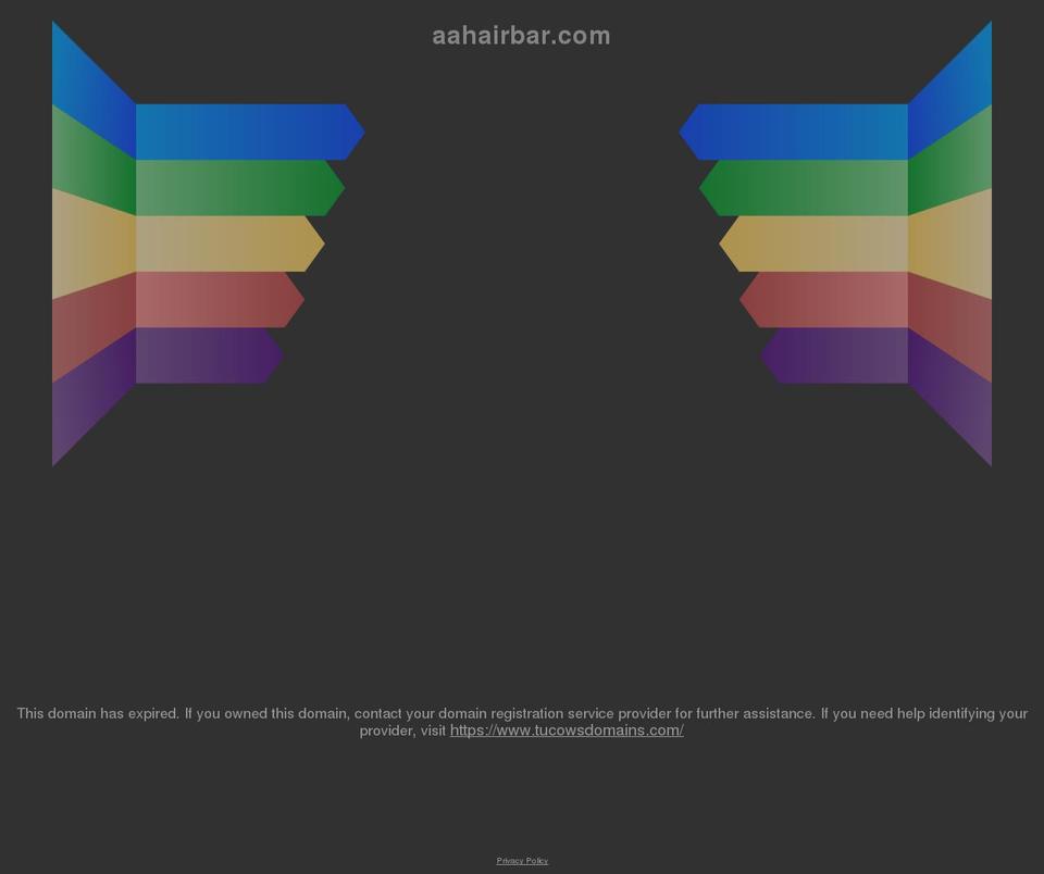 aahairbar.com shopify website screenshot