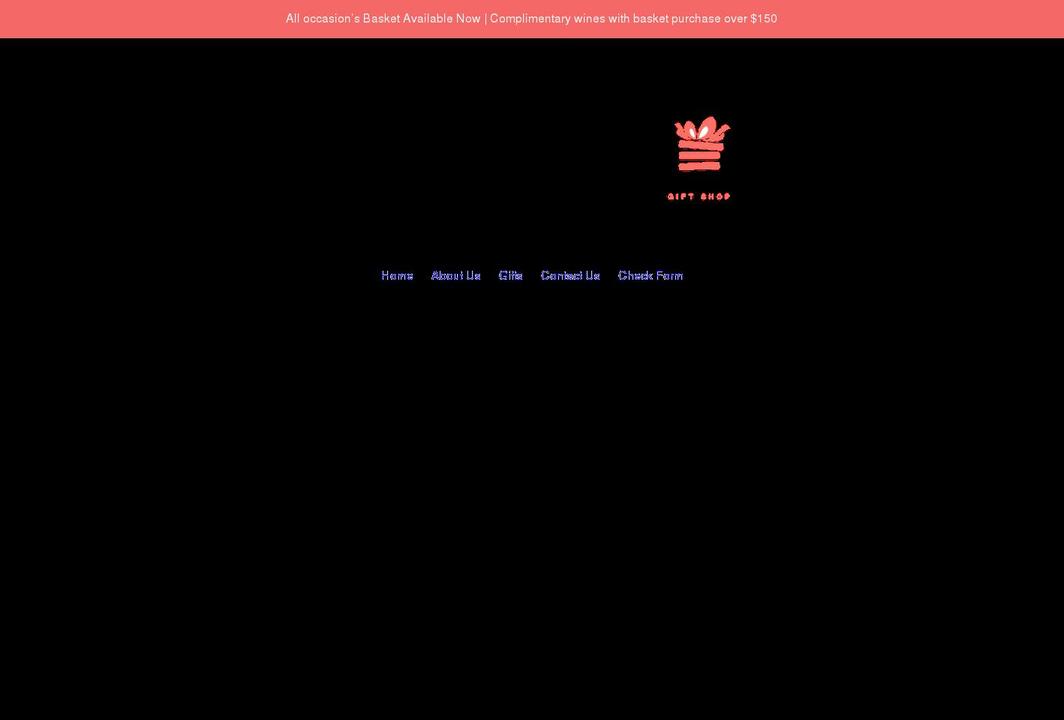 aandjsgiftshop.com shopify website screenshot