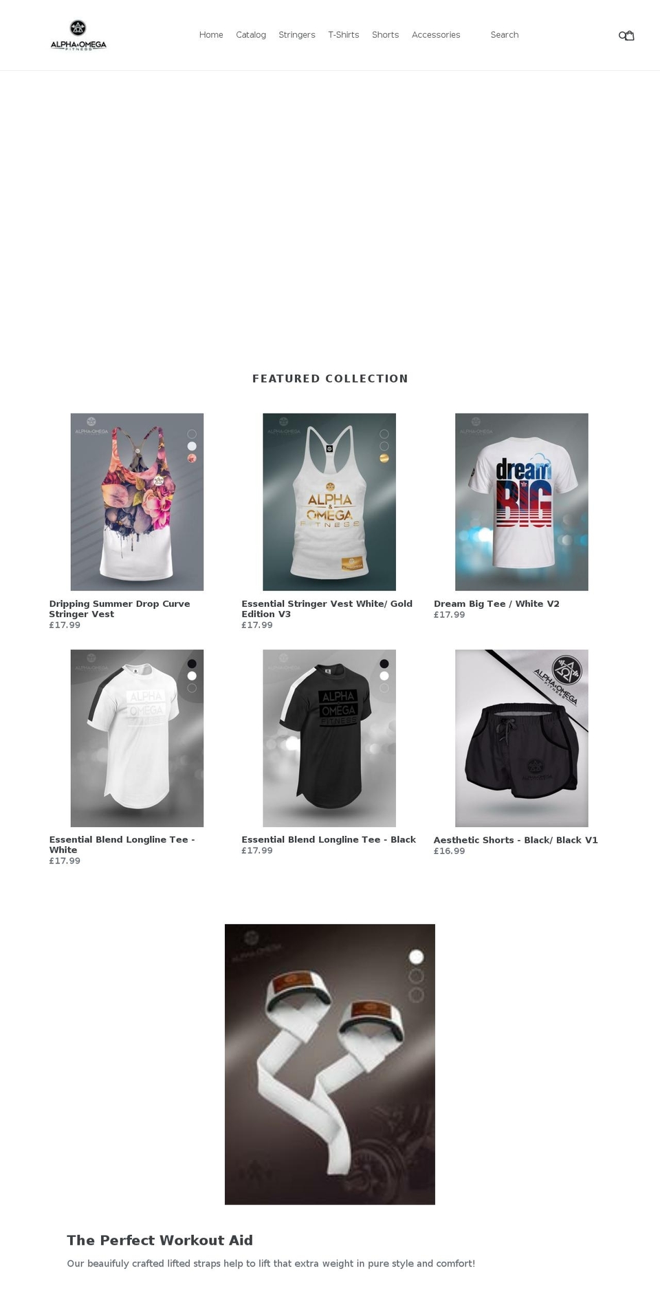 aaofitness.com shopify website screenshot