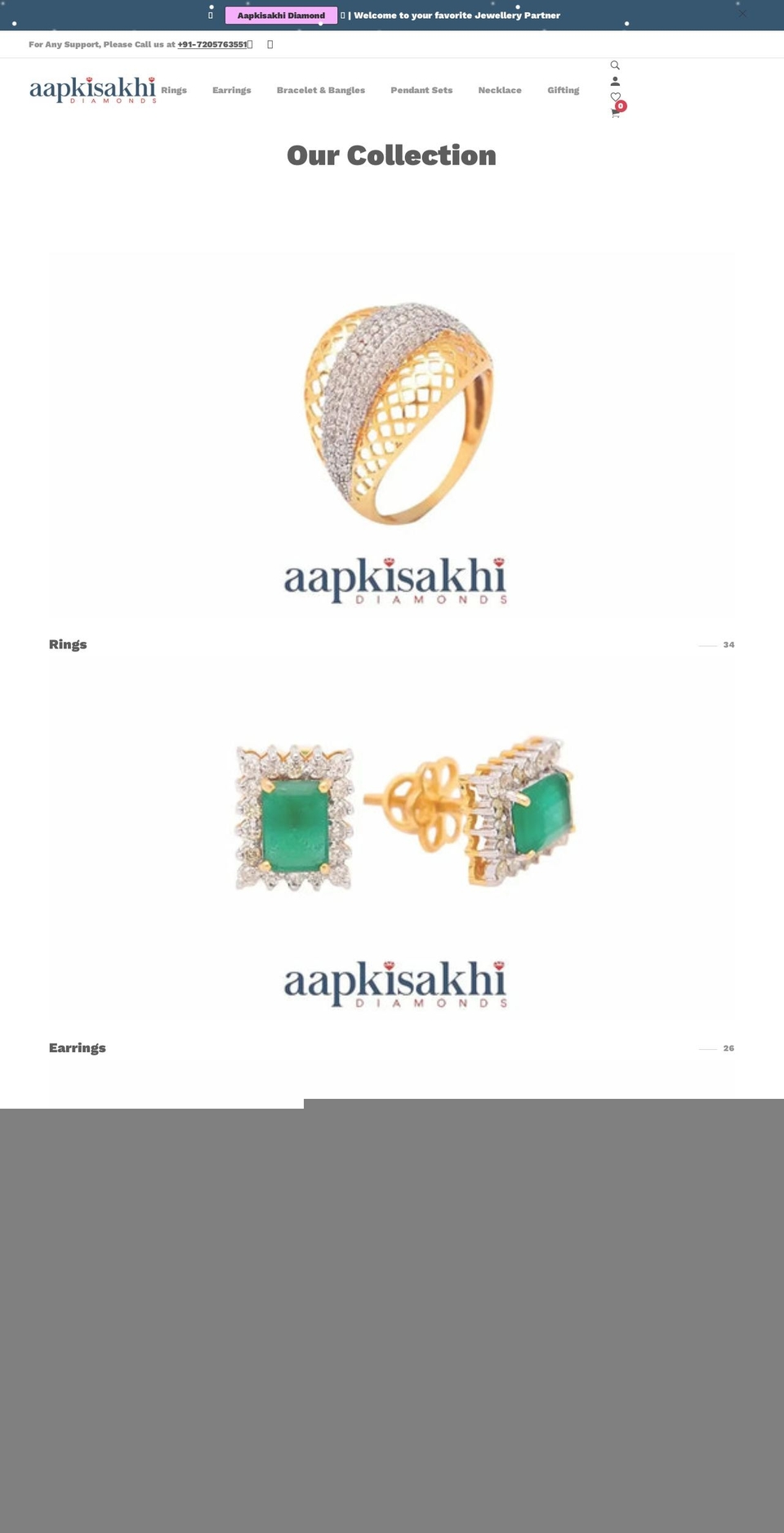 AapkiSakhi - v Shopify theme site example aapkisakhi.com