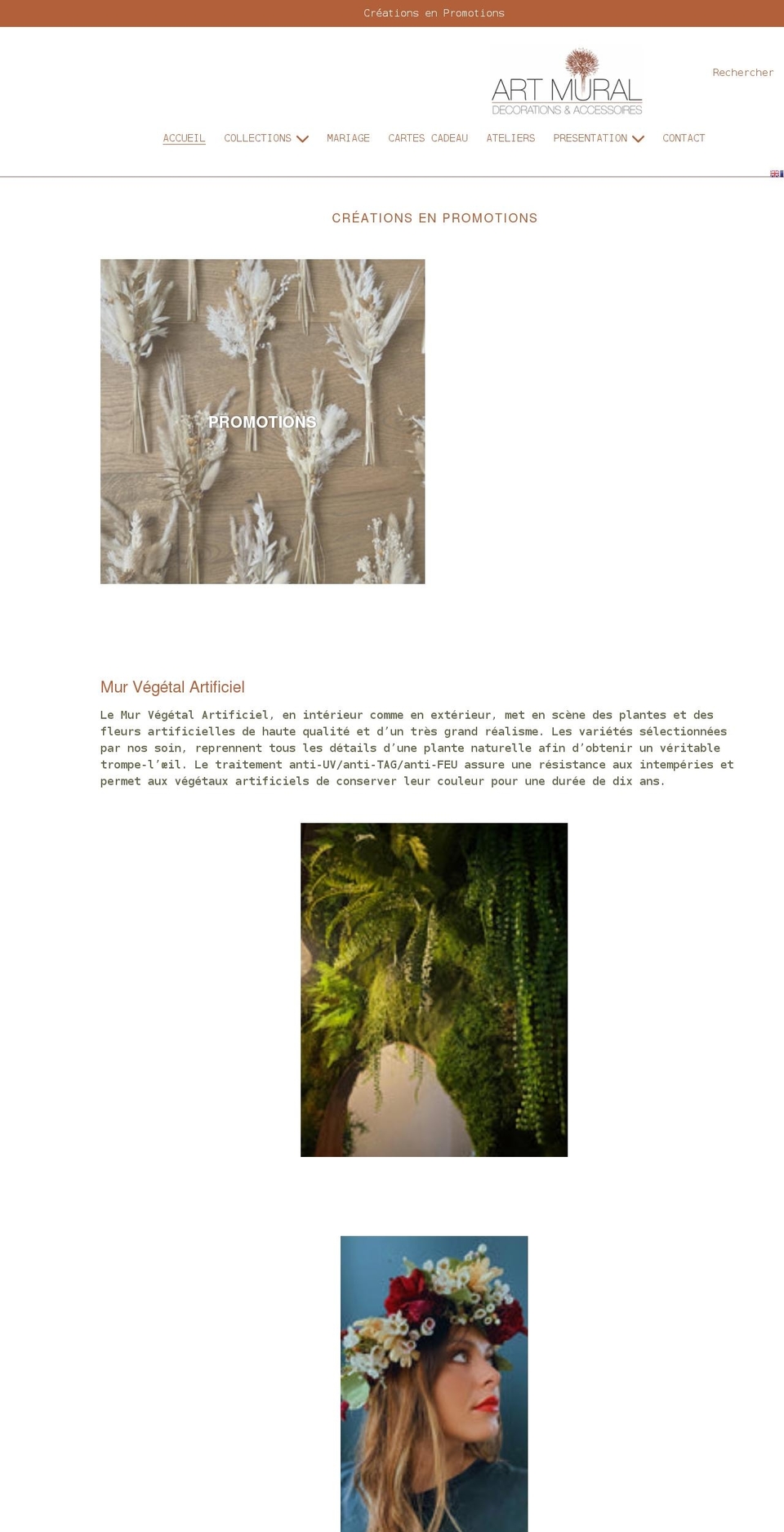 aartmural.com shopify website screenshot