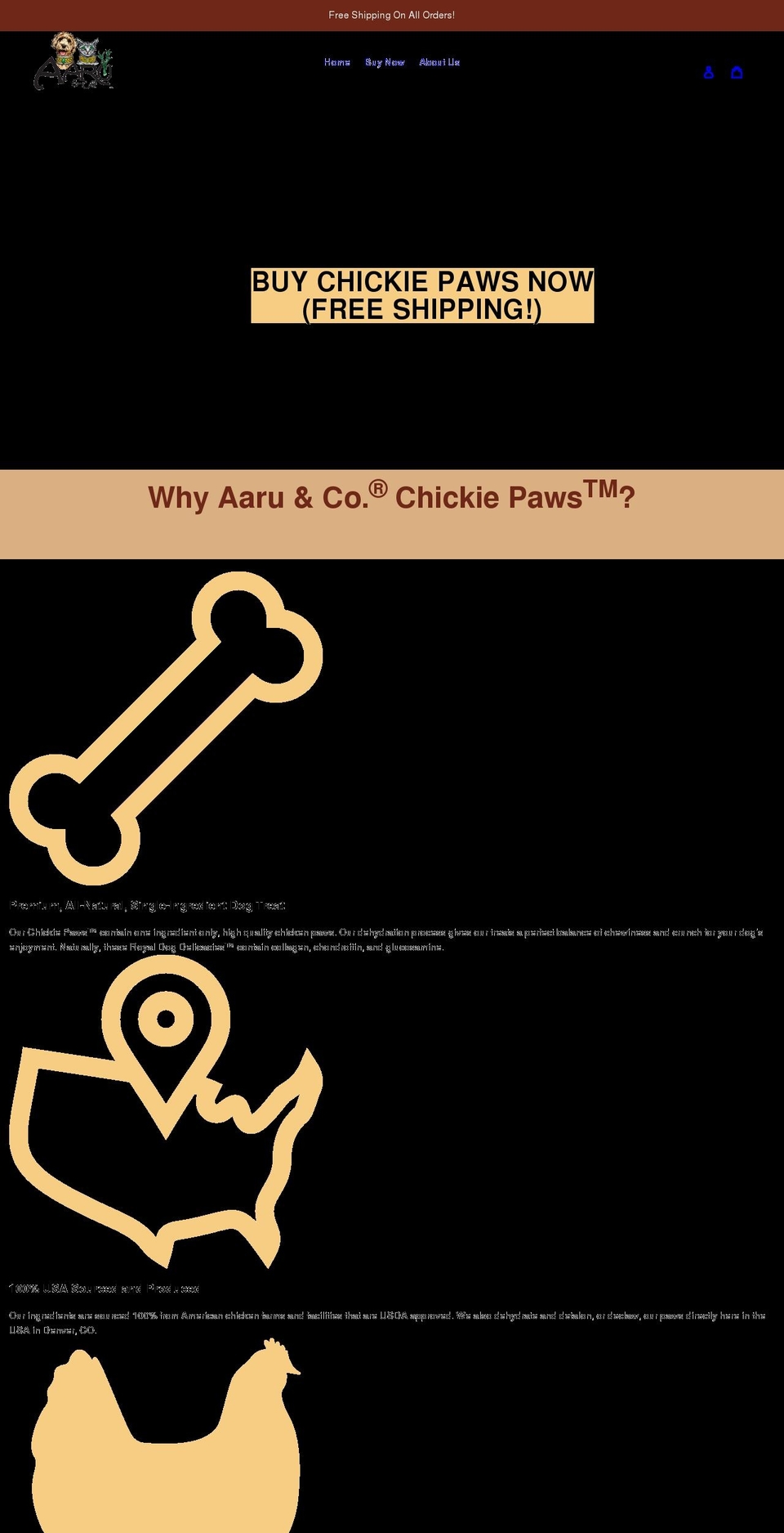 aaruco.com shopify website screenshot