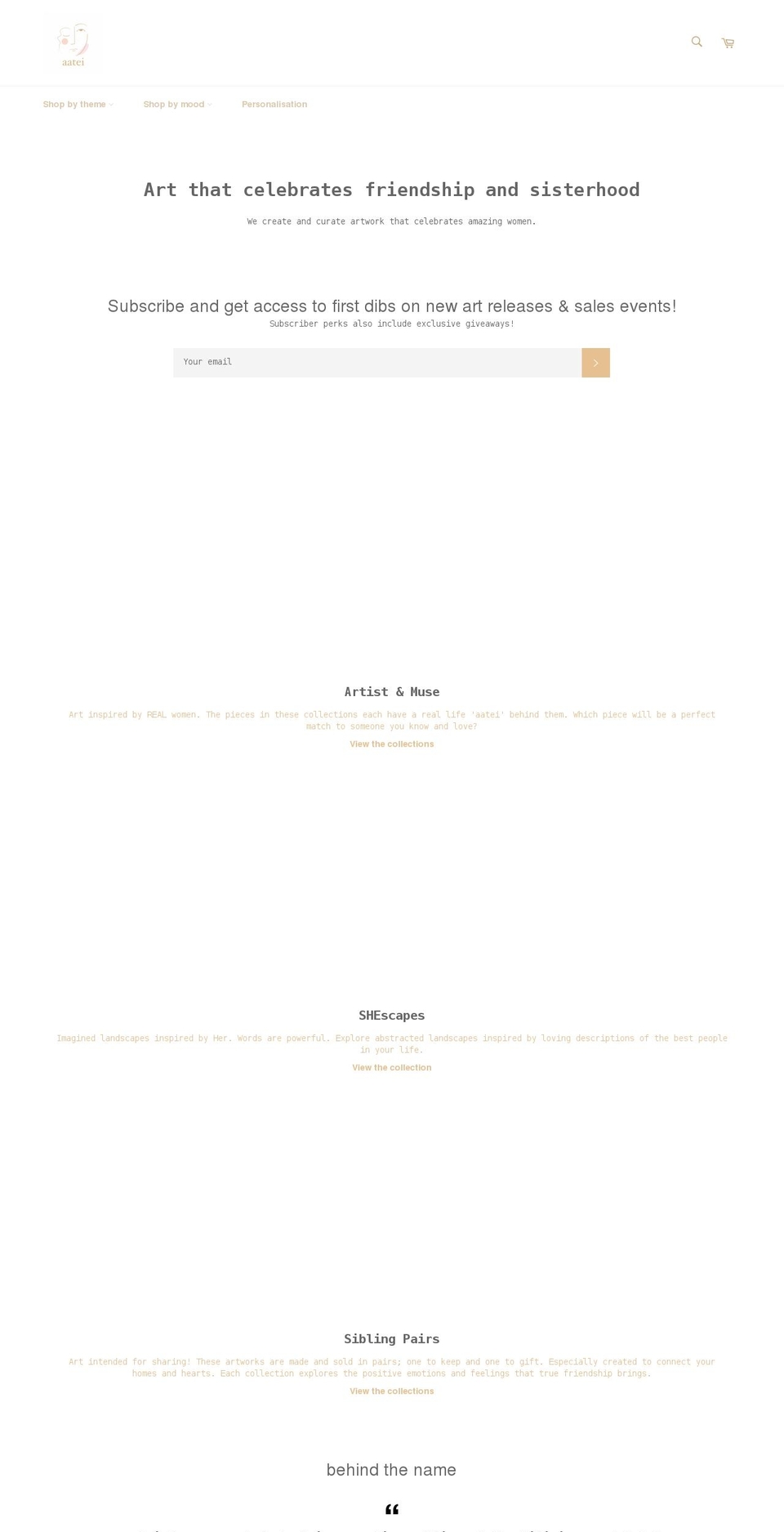 aatei.com shopify website screenshot