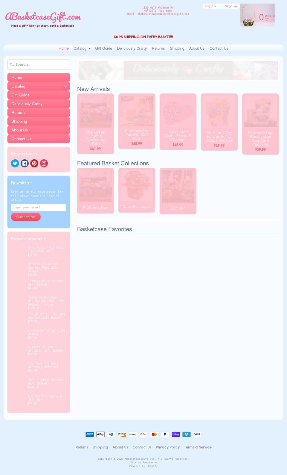 abasketcasegift.com shopify website screenshot
