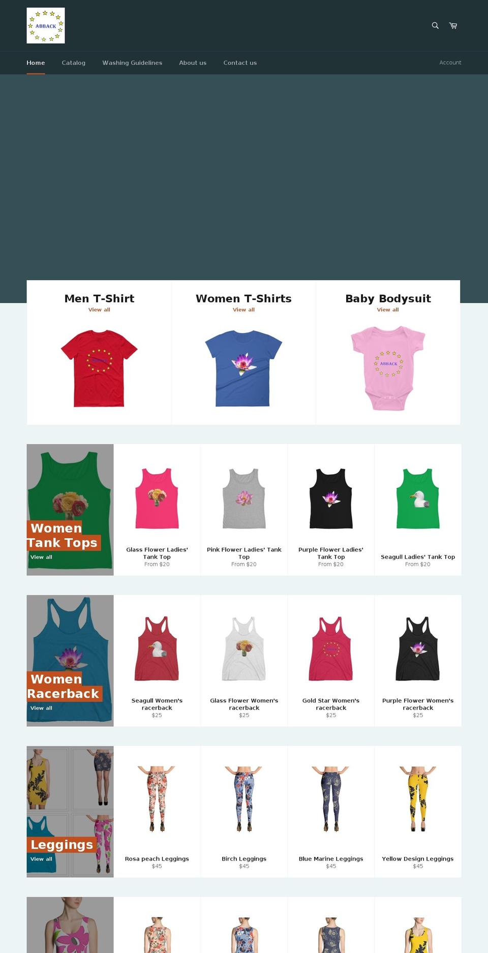 abback.com — Shopify storefront screenshot