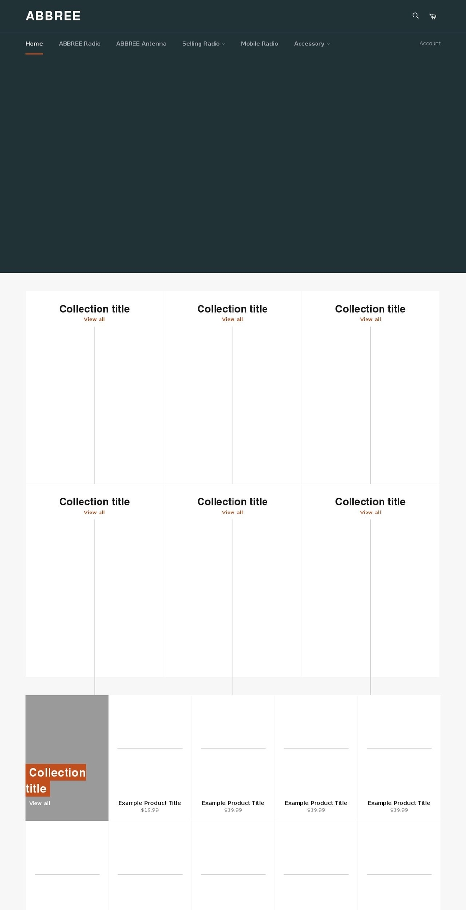 abbree.com shopify website screenshot