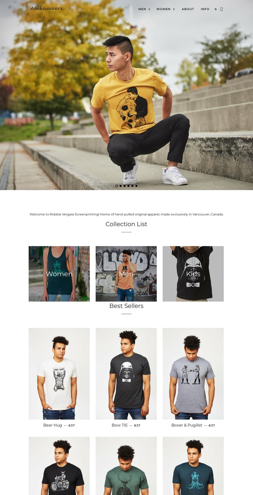 abcspcrepair.com shopify website screenshot