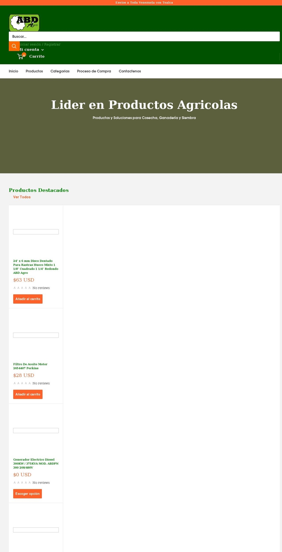 abdagro.com — Shopify store in 