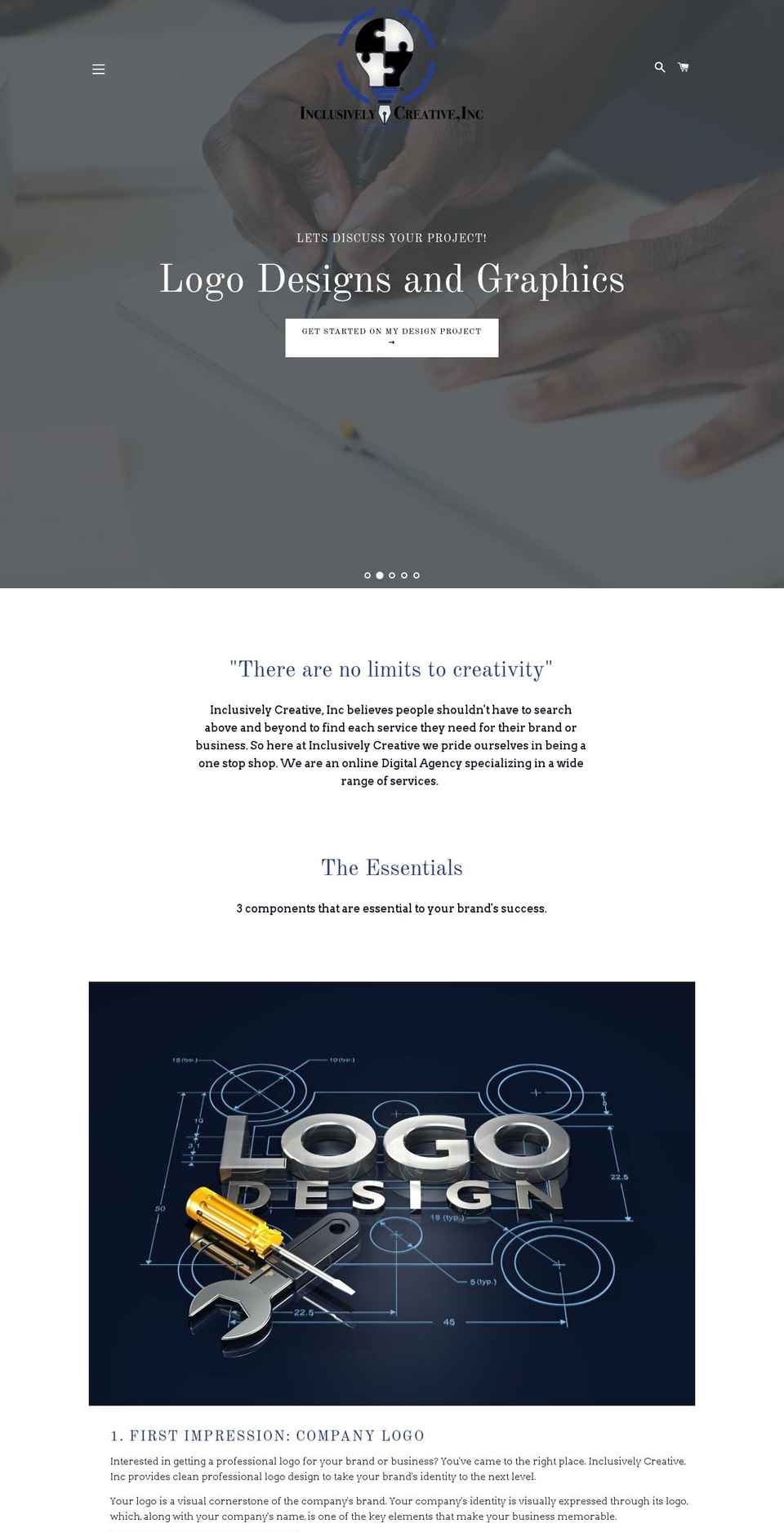 abdesignedit.com — Shopify storefront screenshot