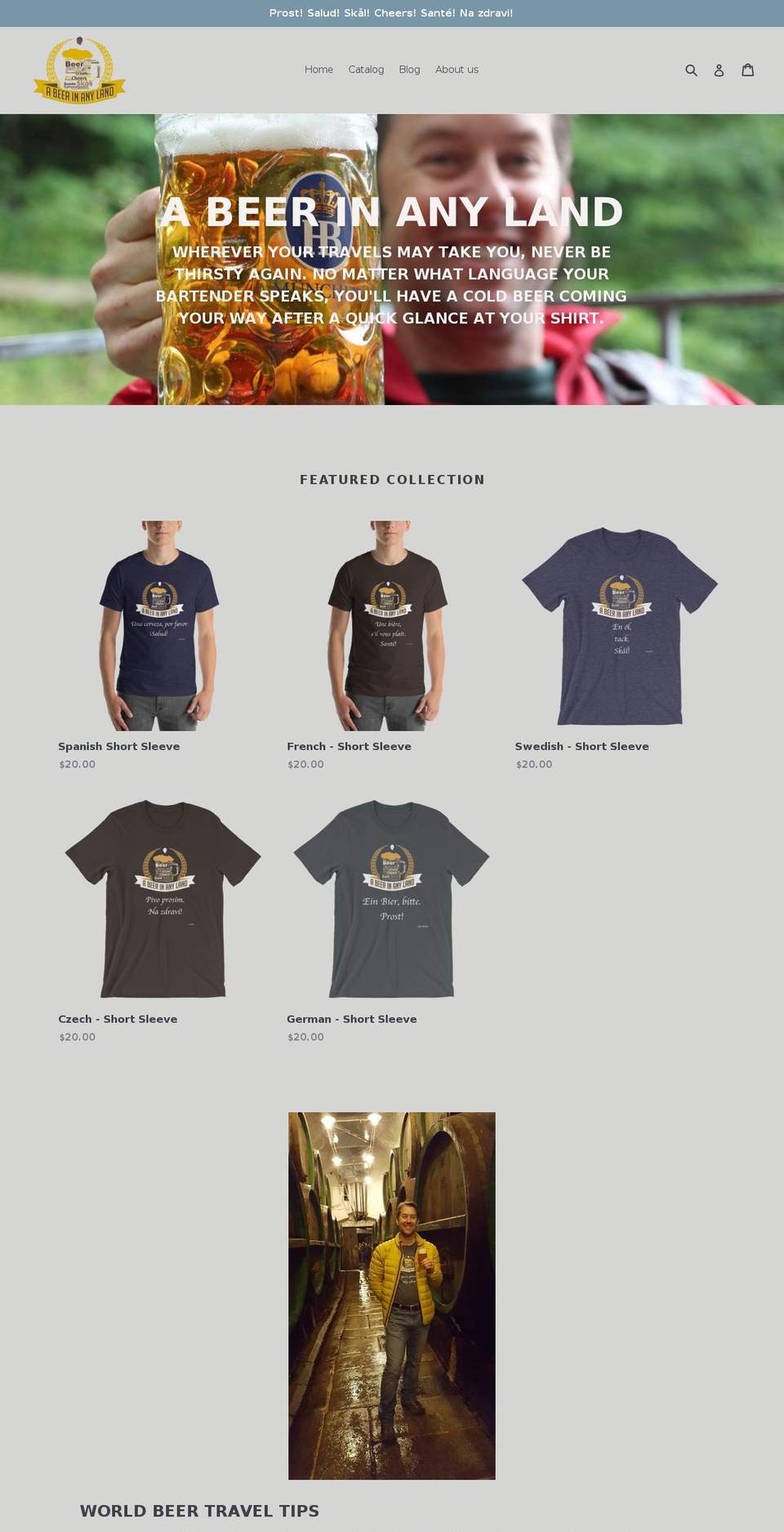 abeerinanyland.com shopify website screenshot