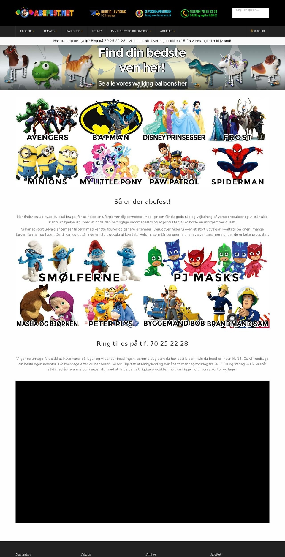 abefest.net shopify website screenshot