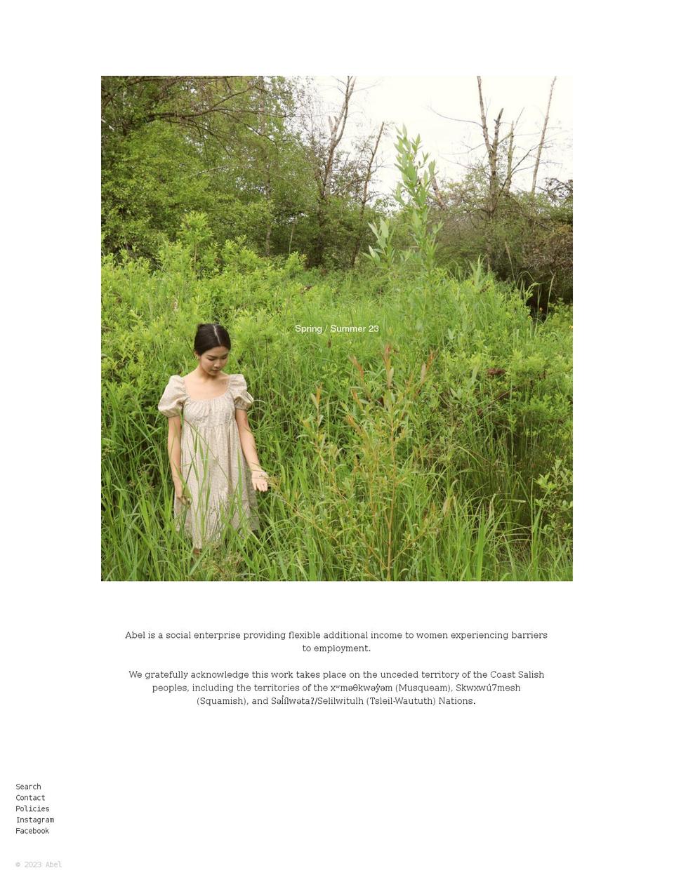 abel.ca shopify website screenshot