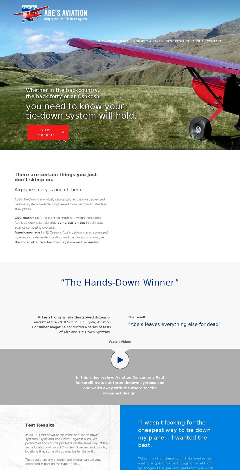 abesaviation.com shopify website screenshot