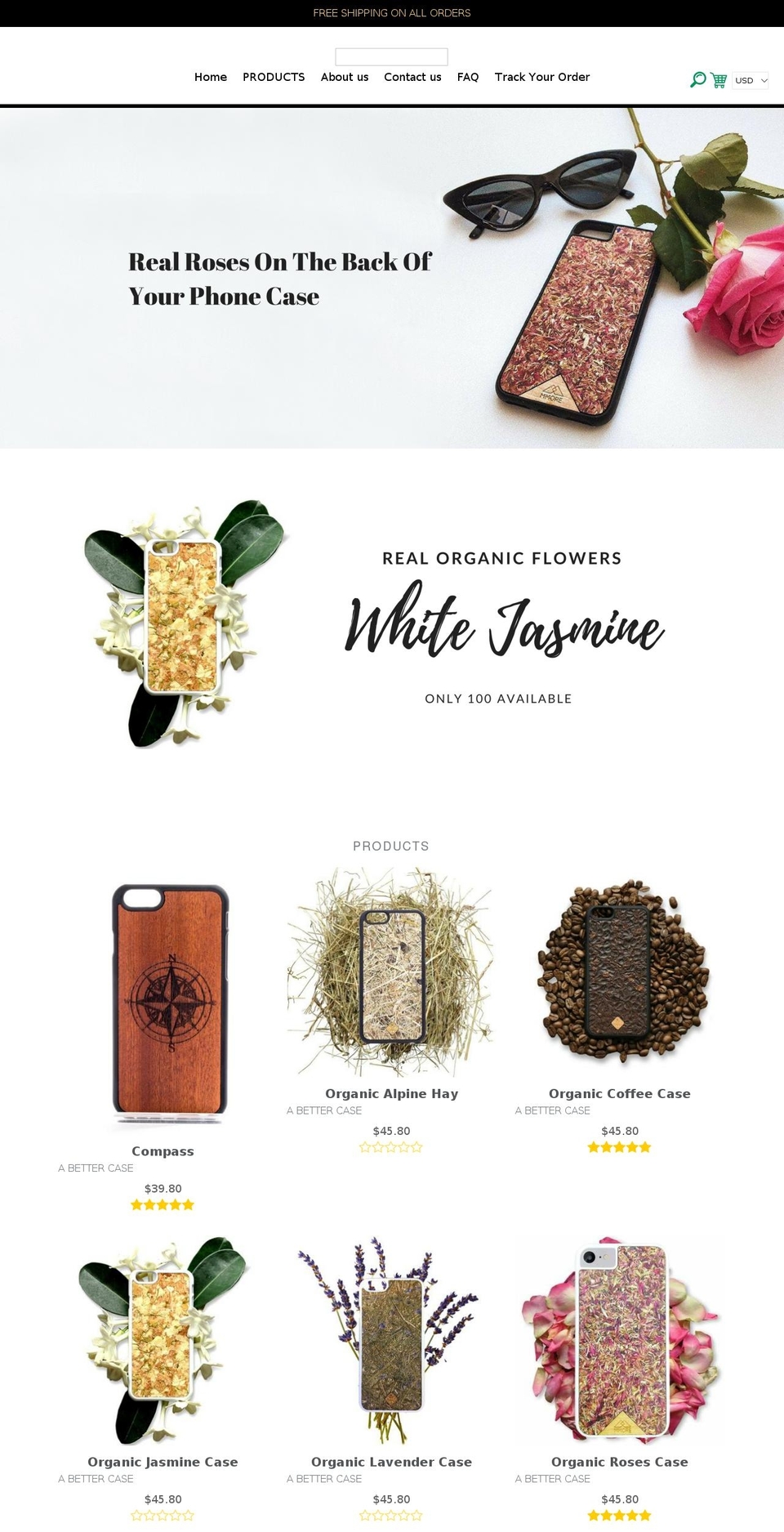 abettercase.com — Shopify storefront screenshot